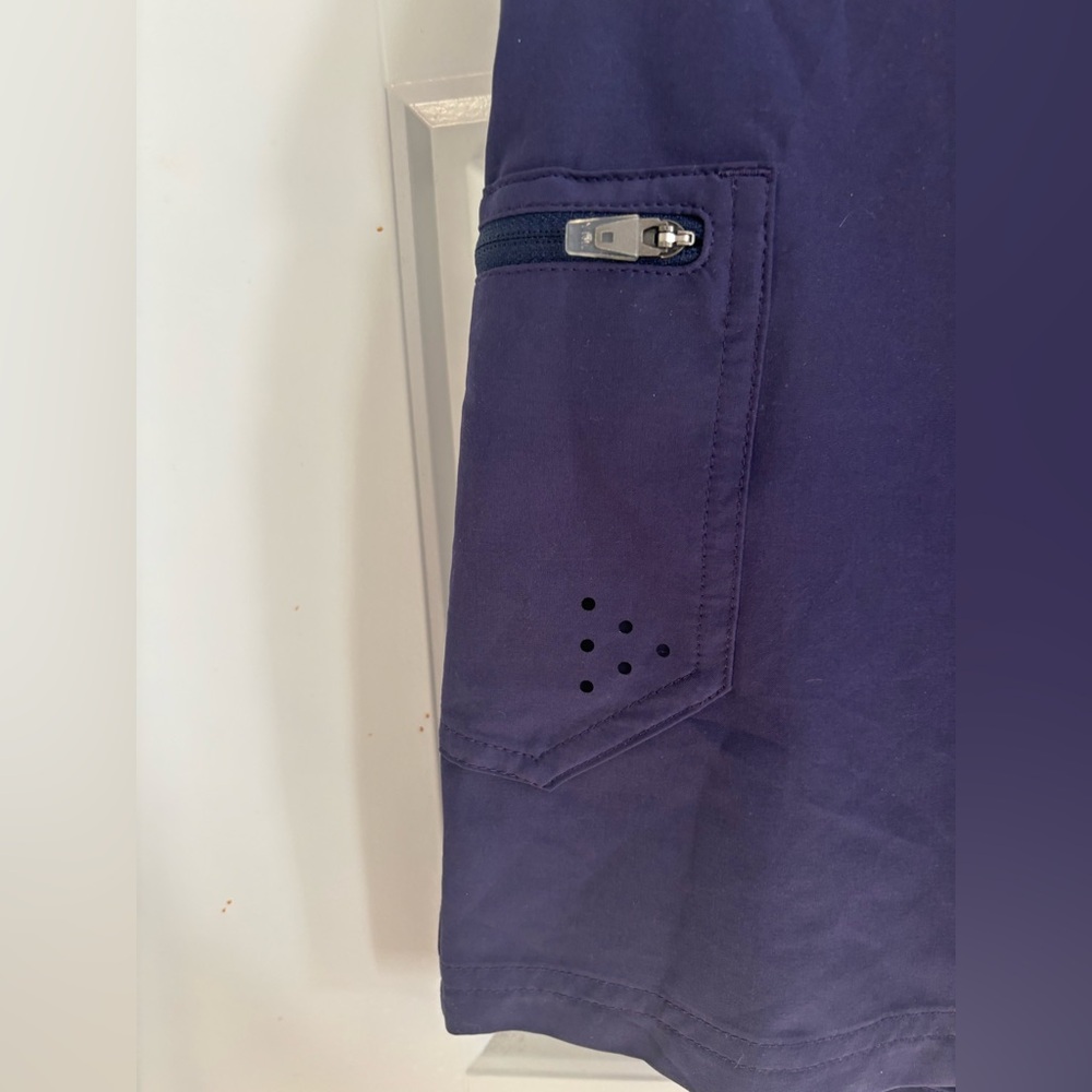 L.L.Bean Navy Blue Athletic Hiking Outdoor Shorts Quick Dry Size 4 Fits 6 - Picture 4 of 6